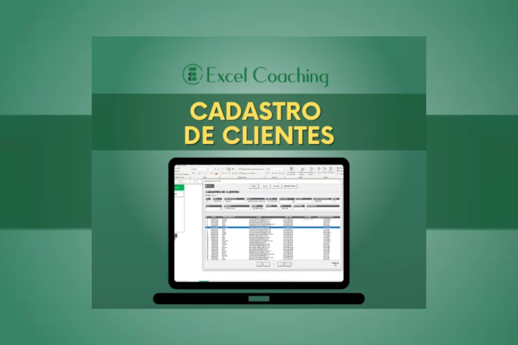 Planilha Cadastro de Clientes Excel Vba