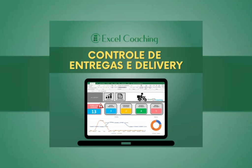 Planilha Controle de Entregas e Delivery