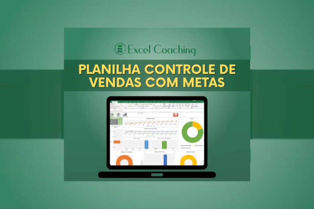 Planilha Controle de Vendas com Metas