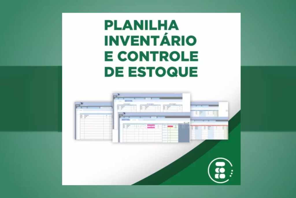 Planilha Inventário E Controle De Estoque Excel