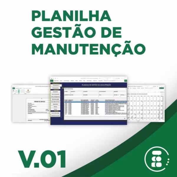 Planilha Gestão de Manutenção V.01